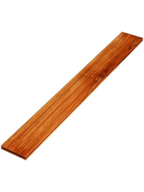Напольное покрытие из тикового дерева марки C Jumbo 1,6х12.5х100 см