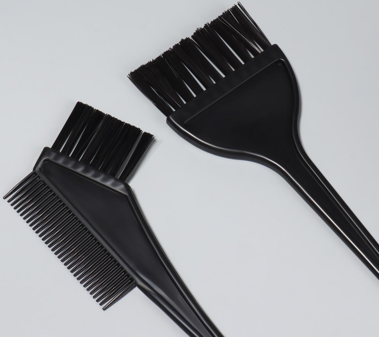 Набор для окрашивания, 3 предмета, цвет чёрный