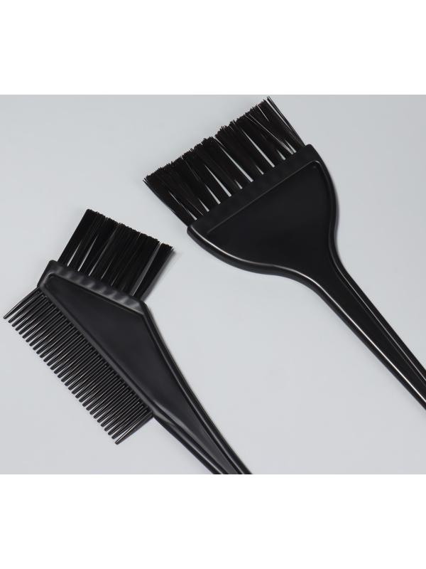 Набор для окрашивания, 3 предмета, цвет чёрный