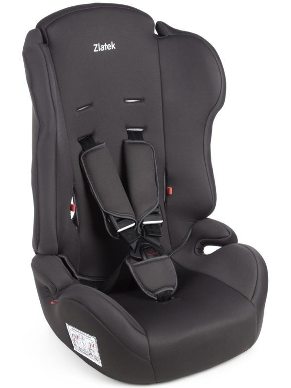 Автокресло детское Zlatek ZL513 Basic, группа 1/2/3 (9-36 кг), цвет умбра серый
