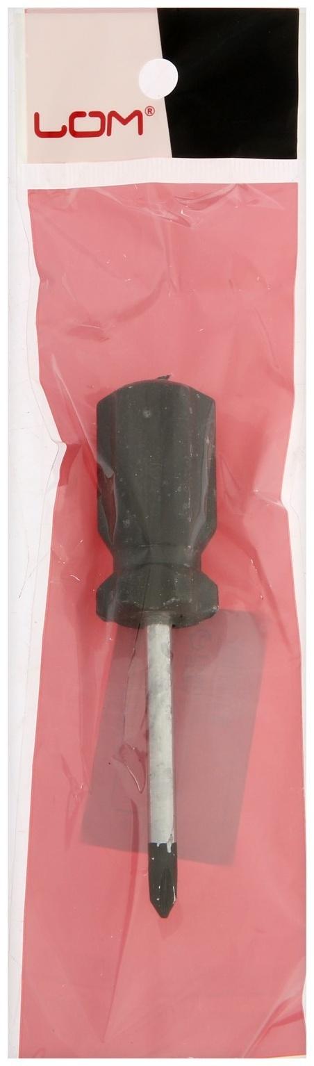 Отвертка крестовая ЛОМ promo, PH2 х 45 мм