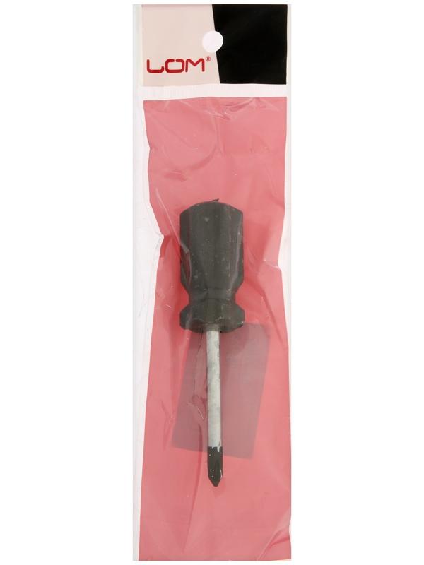 Отвертка крестовая ЛОМ promo, PH2 х 45 мм