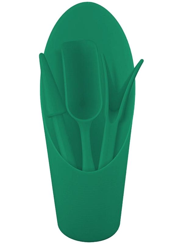 Набор садового инструмента, 4 предмета, пластик