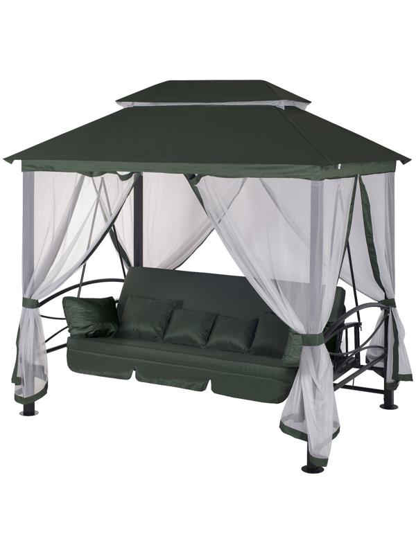 Беседка-качели