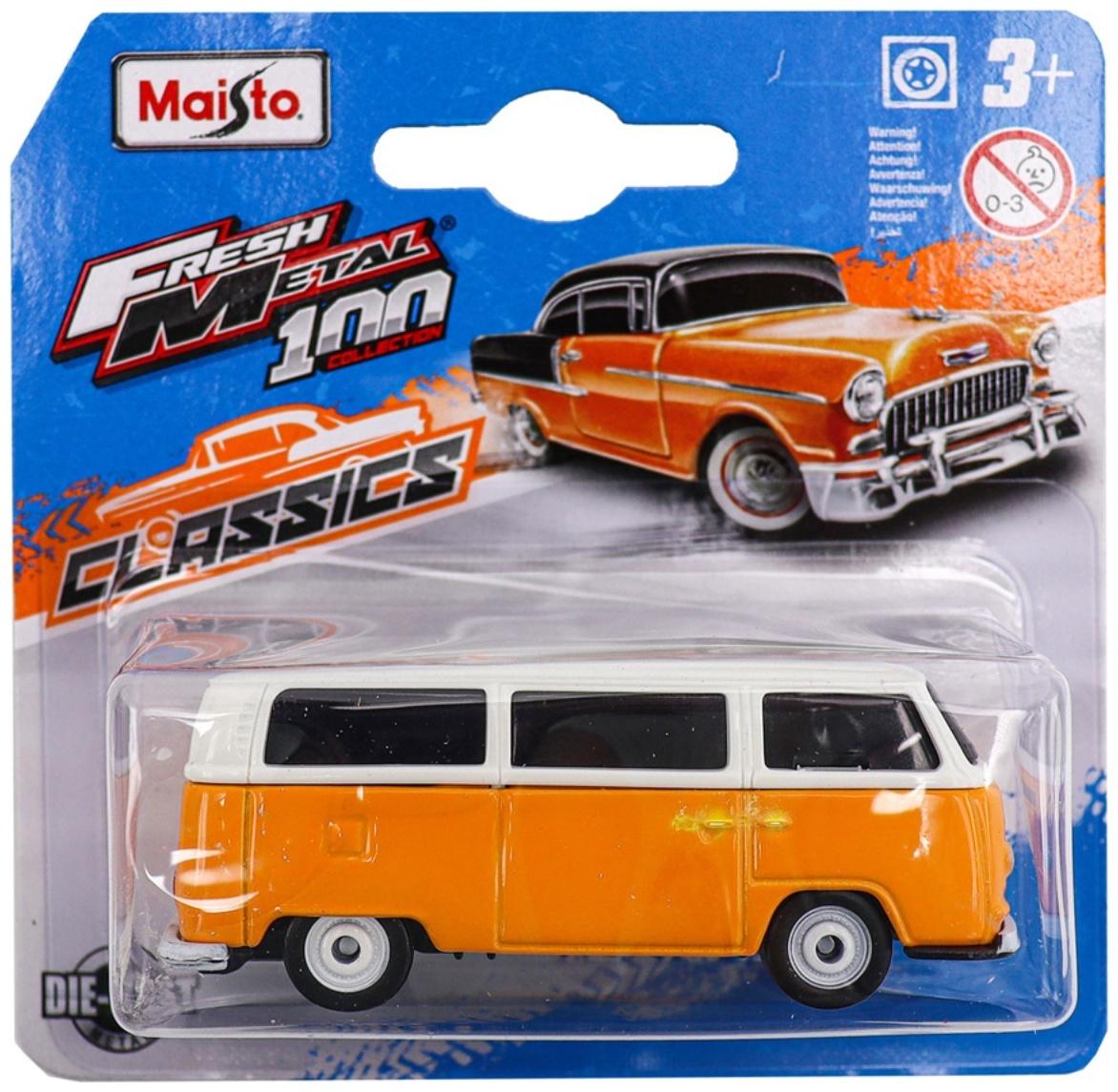 Машинка Maisto Die-Cast Fresh Metal, 1:64, МИКС