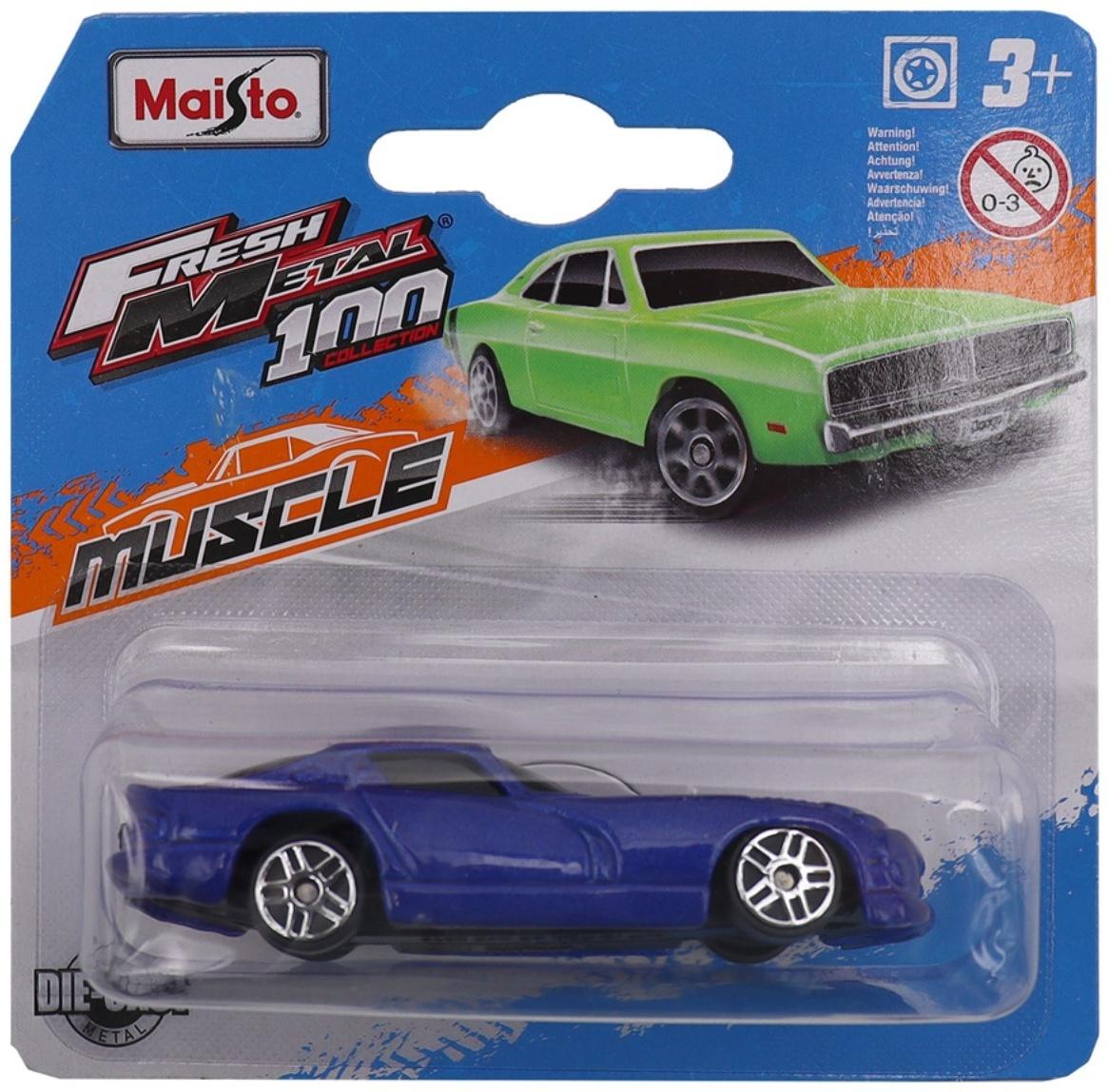 Машинка Maisto Die-Cast Fresh Metal, 1:64, МИКС
