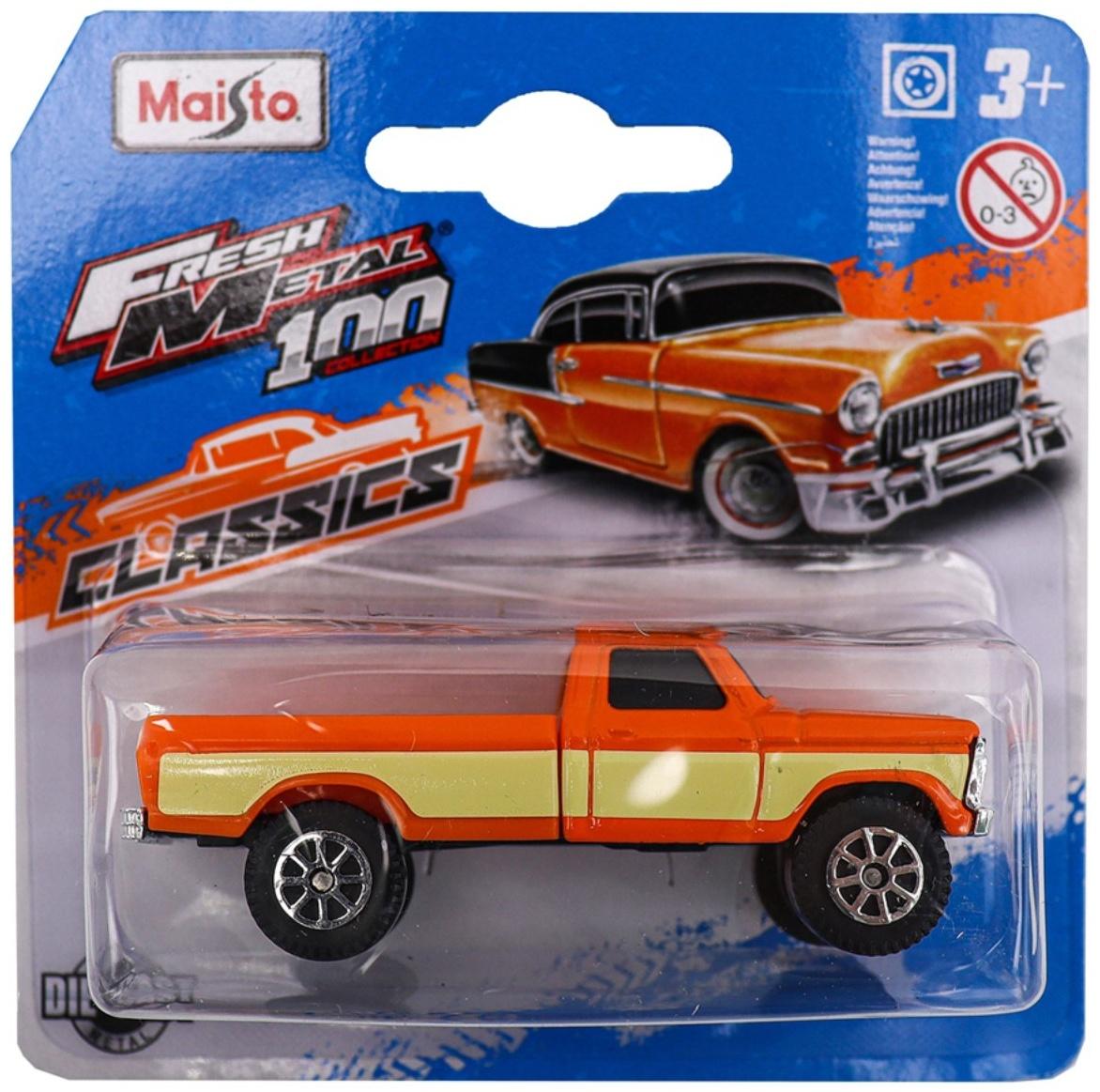 Машинка Maisto Die-Cast Fresh Metal, 1:64, МИКС