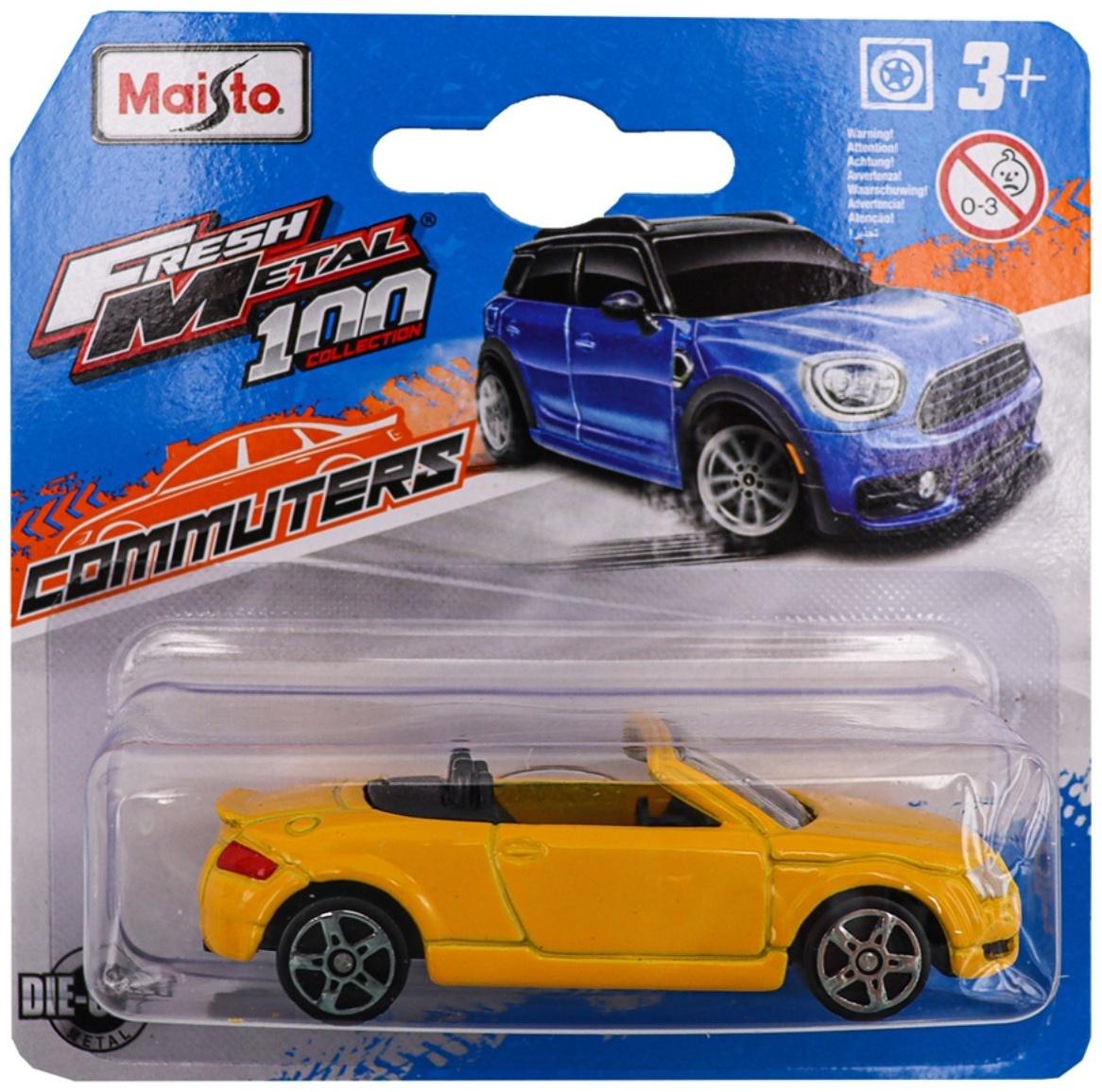 Машинка Maisto Die-Cast Fresh Metal, 1:64, МИКС