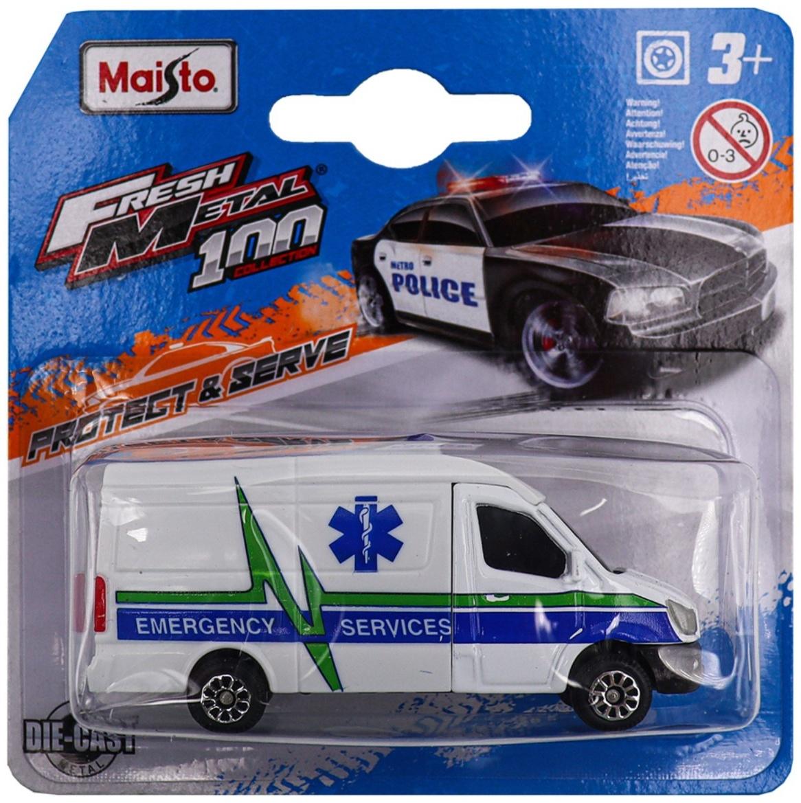 Машинка Maisto Die-Cast Fresh Metal, 1:64, МИКС