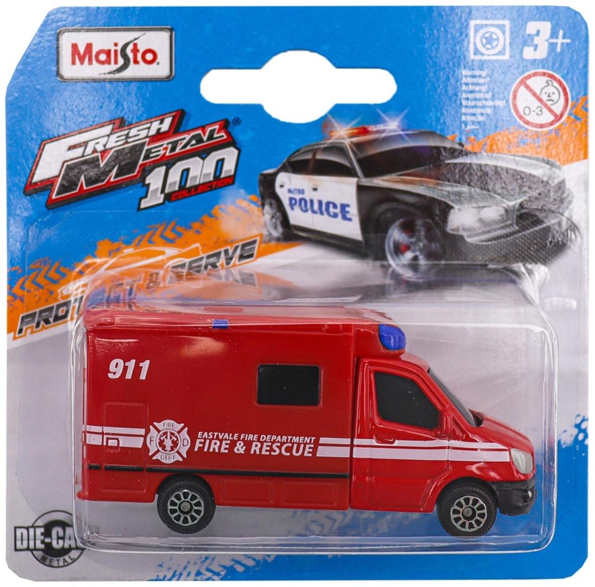 Машинка Maisto Die-Cast Fresh Metal, 1:64, МИКС