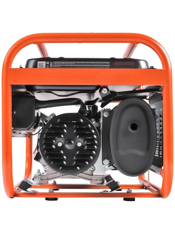 Генератор бензиновый PATRIOT GRS 3500, 4Т, 2.8 кВт, 220/12 В, 220 В, 0.6 л, ручной старт