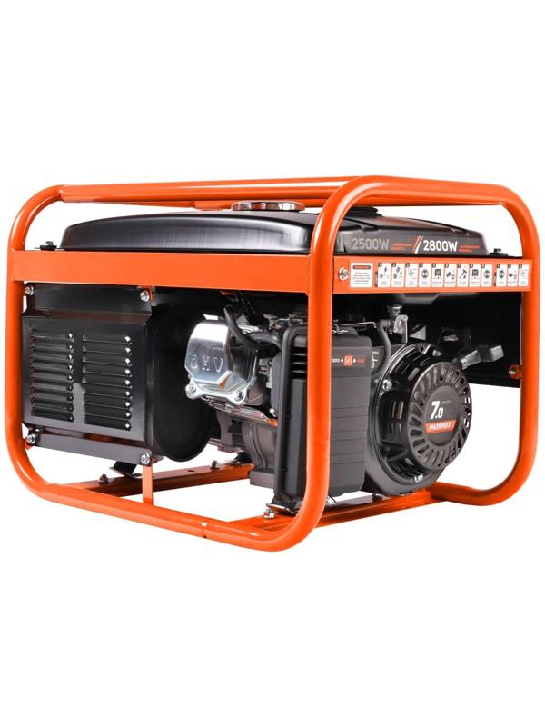 Генератор бензиновый PATRIOT GRS 3500, 4Т, 2.8 кВт, 220/12 В, 220 В, 0.6 л, ручной старт