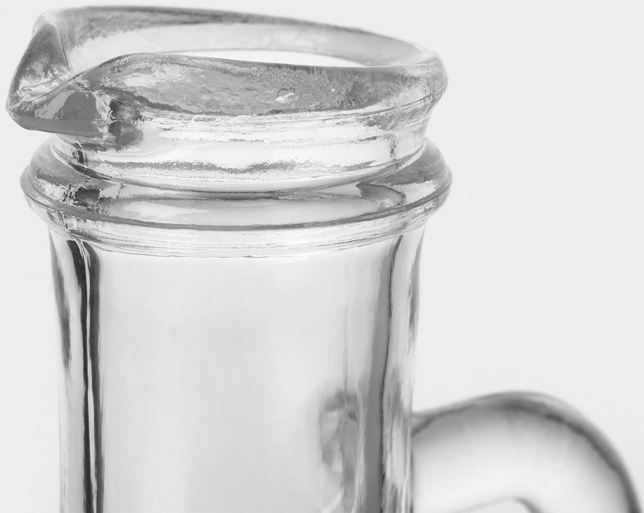 Набор стеклянных емкостей для масла-уксуса «Оливия», 260 мл, пластиковая пробка, 2 шт