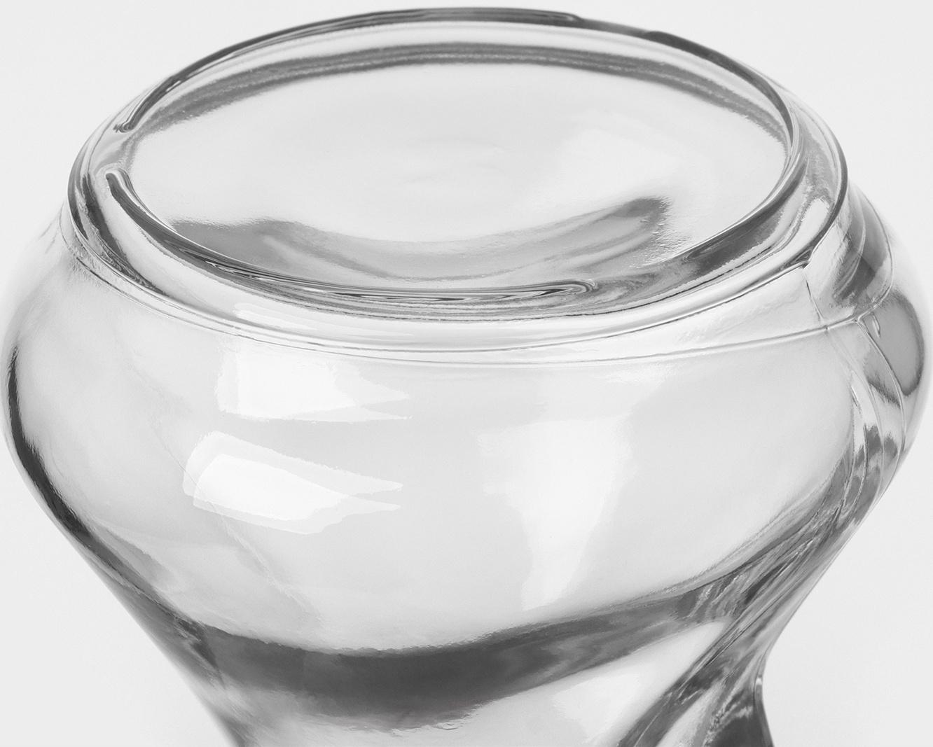 Набор стеклянных емкостей для масла-уксуса «Оливия», 260 мл, пластиковая пробка, 2 шт