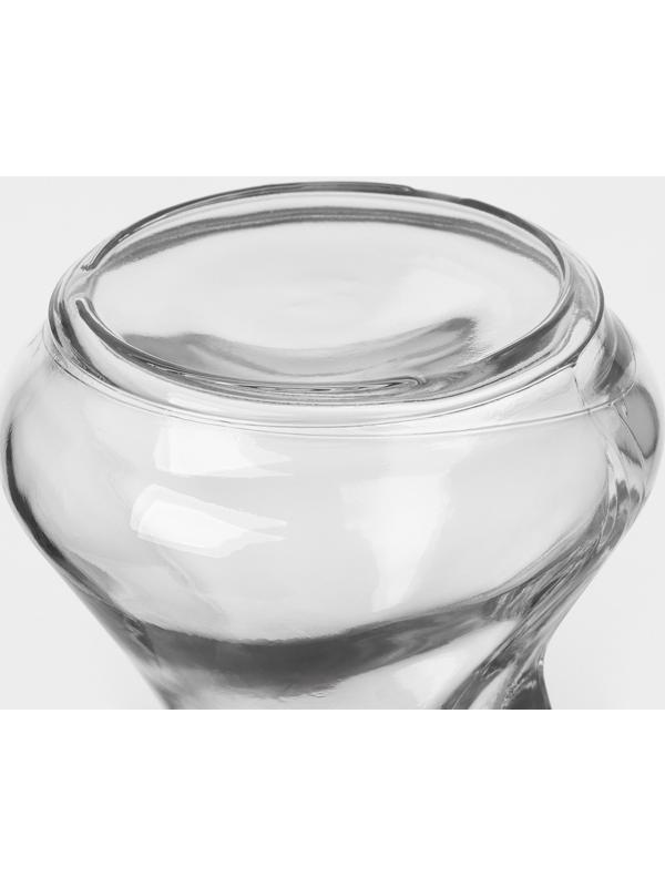 Набор стеклянных емкостей для масла-уксуса «Оливия», 260 мл, пластиковая пробка, 2 шт