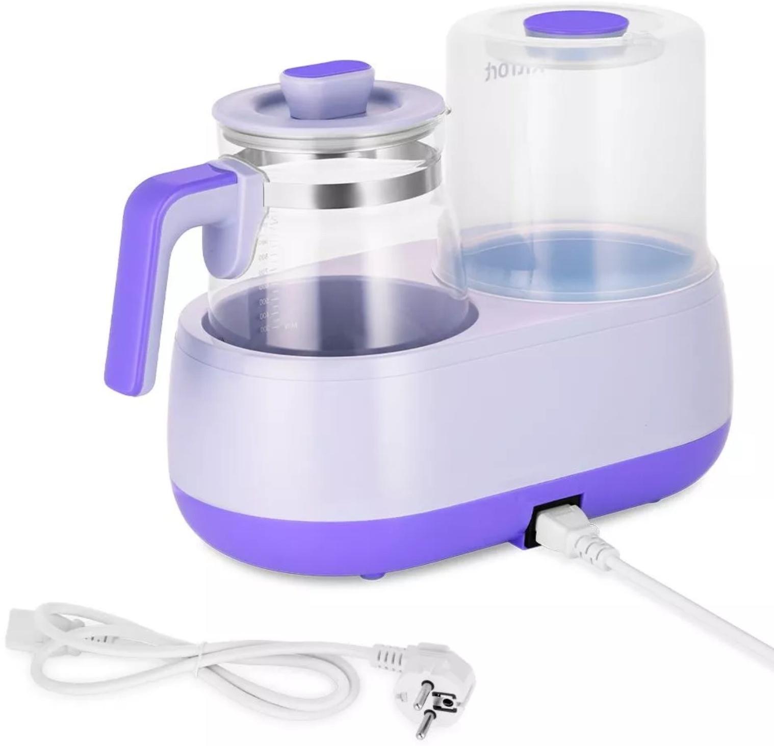 Чайник-стерилизатор Kitfort КТ-2327, 800 Вт, фиолетовый