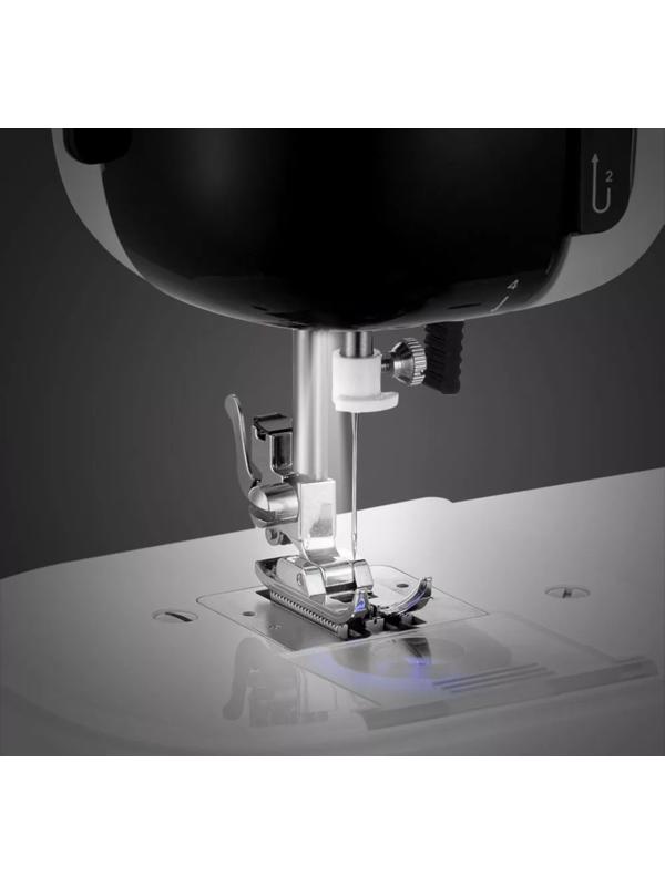 Швейная машина Kitfort КТ-6056, 9 Вт, 12 операций, полуавтомат, бело-чёрная