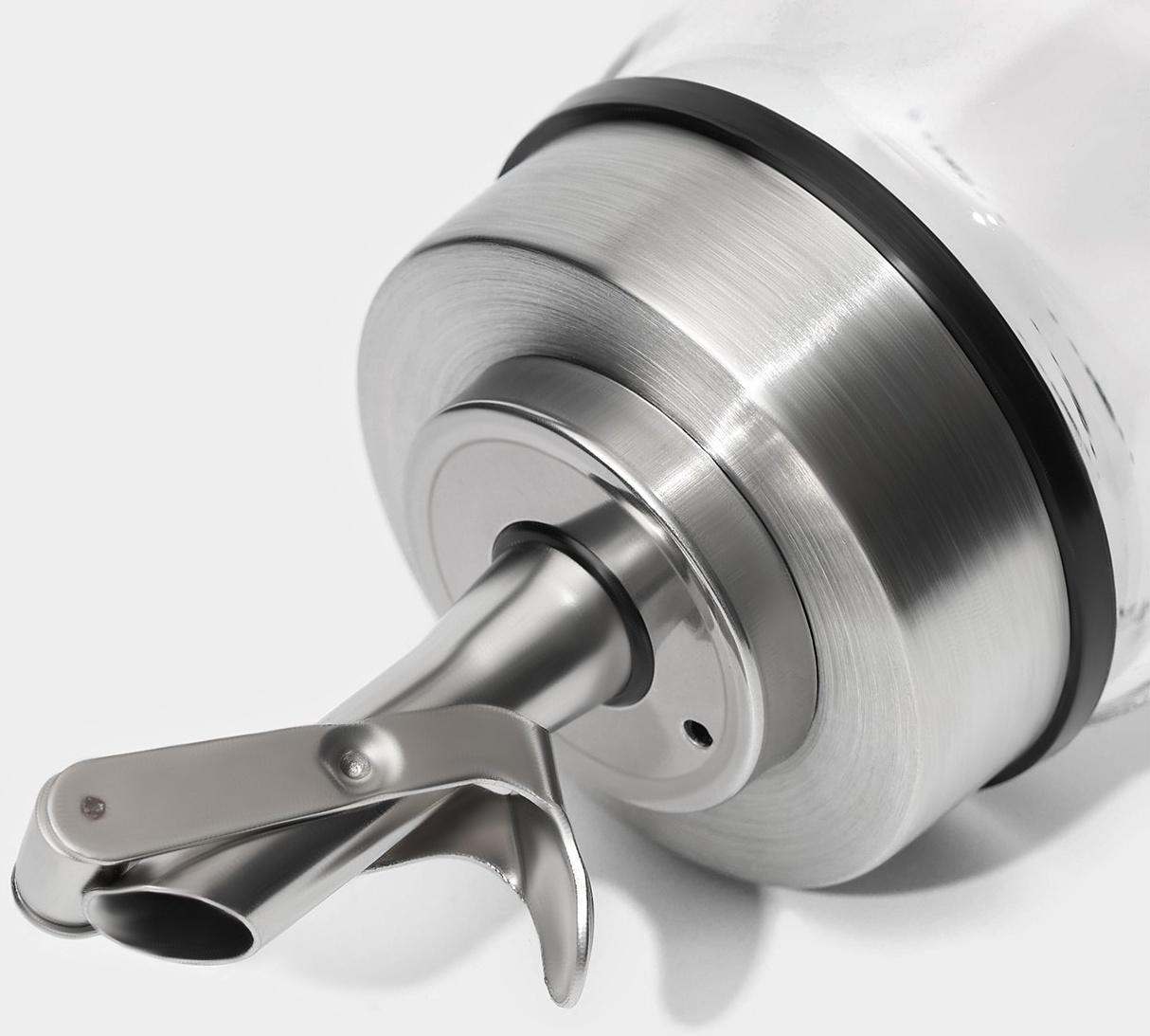 Бутыль стеклянная для соусов и масла с мерной шкалой Magistro «Мист», 200 мл, 5,5×17,5 см