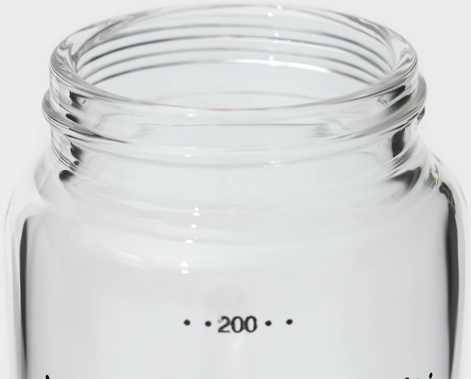 Диспенсер стеклянный для масла с мерной шкалой Magistro «Мист», 200 мл, 5,5×17,5 см