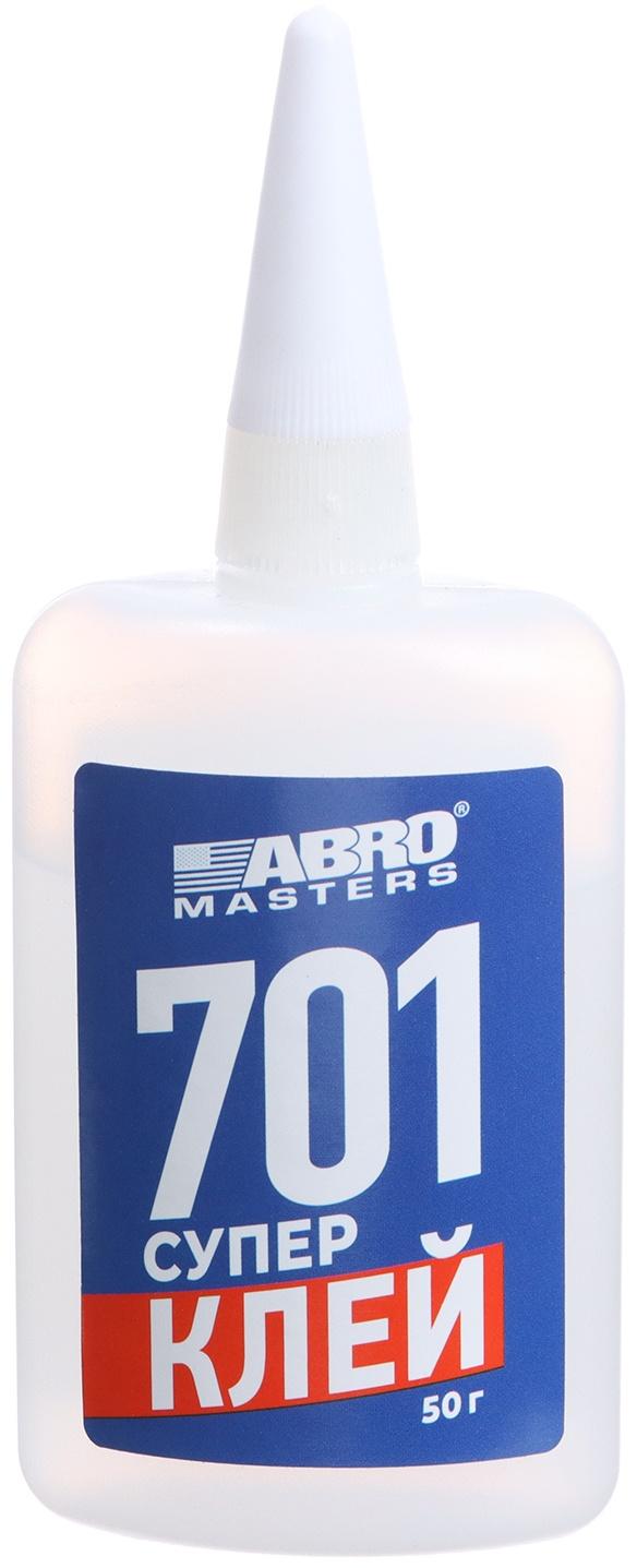 Суперклей ABRO MASTERS 701, 50 г, SG-050-RE