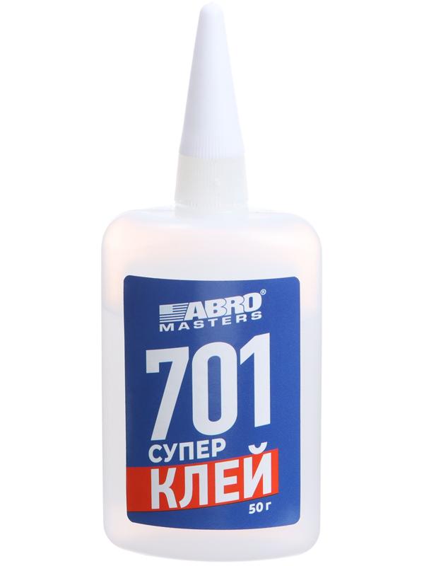 Суперклей ABRO MASTERS 701, 50 г, SG-050-RE