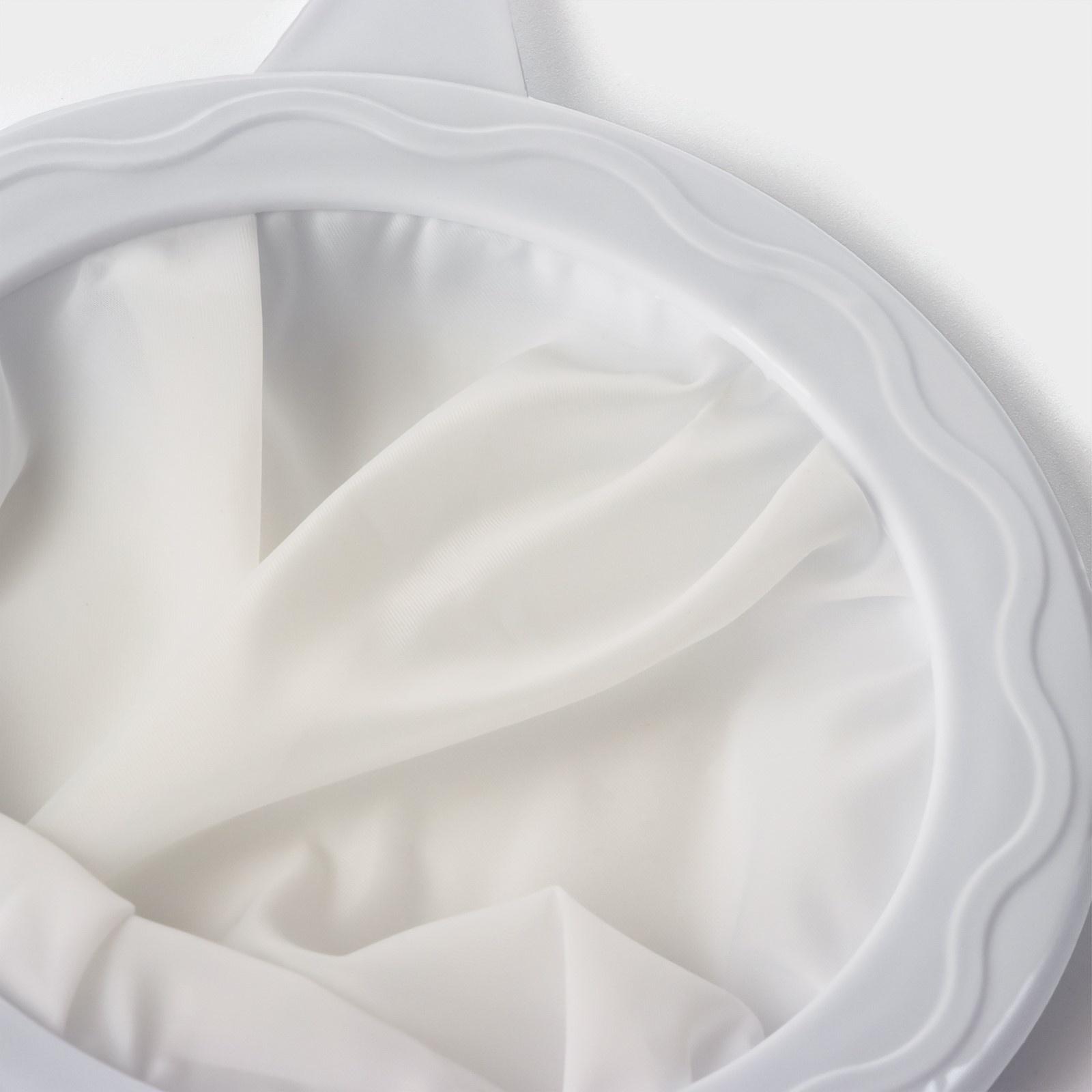 Сито для фильтрации Доляна, d=14,5 см (внутр.d=11см), 200 мл, цвет белый