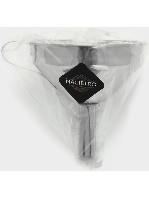 Воронка Magistro Steel, d=10,5 см, 201 сталь