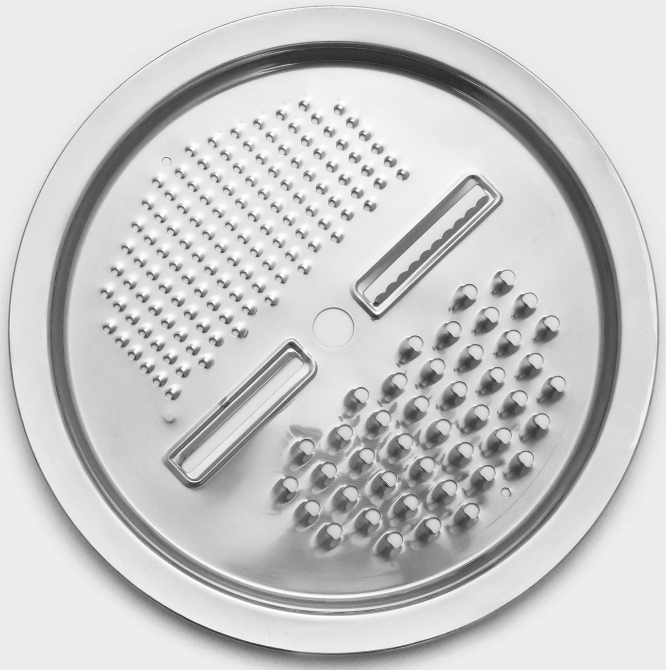 Набор посуды из нержавеющей стали «Помощник», d=28 см (миска), h=9,4 см (тёрка)