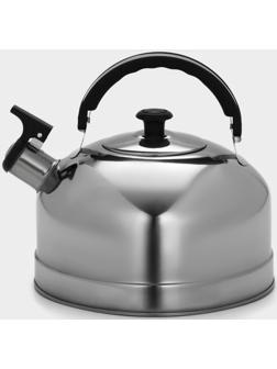 Чайник из нержавеющей стали со свистком «Семейный», 2,8 л