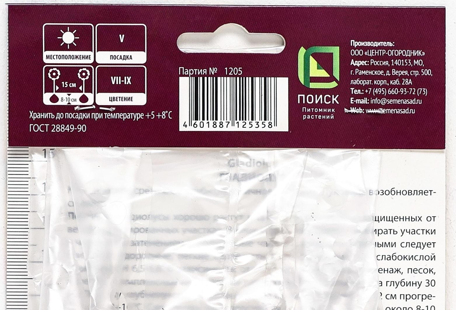 Гладиолус крупноцветковый 