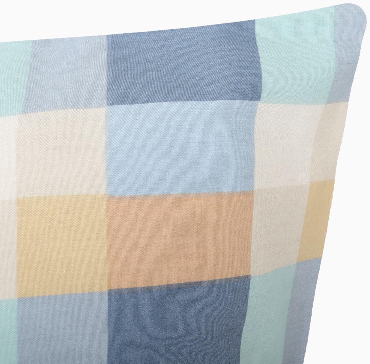 Наволочка LoveLife Square blue, 50*70, 100%хлопок, сатин, 125г/м²