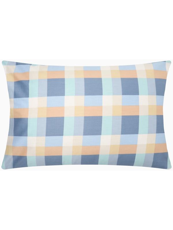 Наволочка LoveLife Square blue, 50*70, 100%хлопок, сатин, 125г/м²