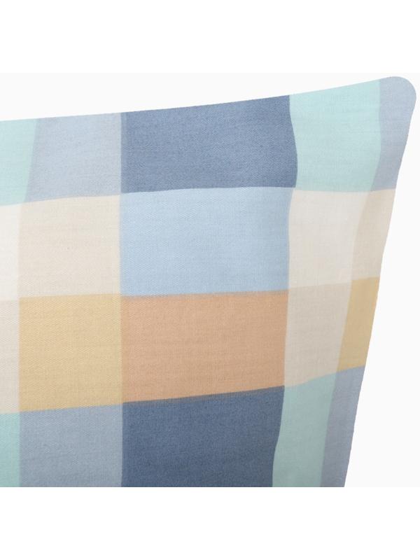 Наволочка LoveLife Square blue, 50*70, 100%хлопок, сатин, 125г/м²