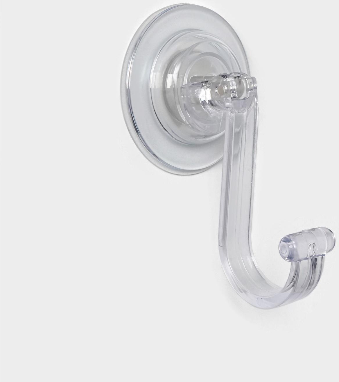 Крючок на липучке Доляна, 11×6,5×6,5 см, цвет прозрачный