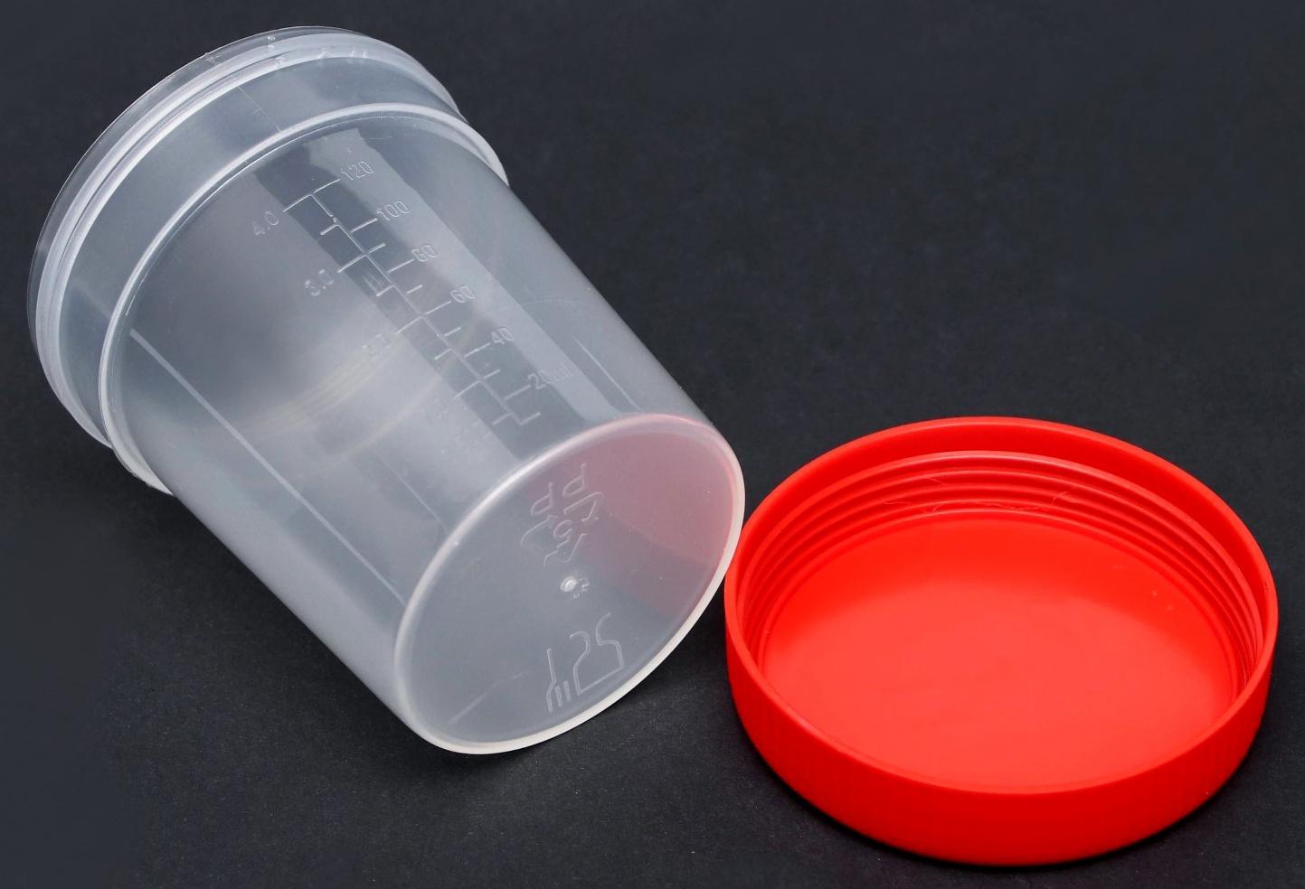 Контейнер стерильный, в индивидуальной упаковке, 120 мл * 10 шт.