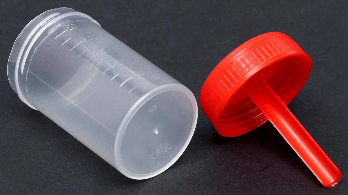 Контейнер со шпателем, стерильный, в индивидуальной упаковке, 60 мл * 20 шт.