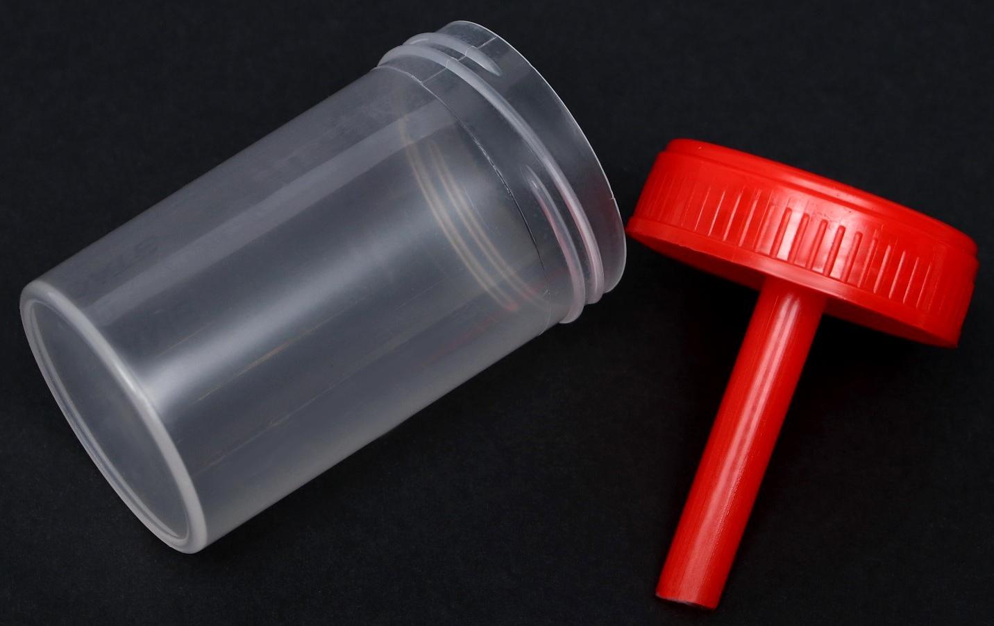 Контейнер со шпателем, стерильный, в индивидуальной упаковке, 60 мл * 10 шт.