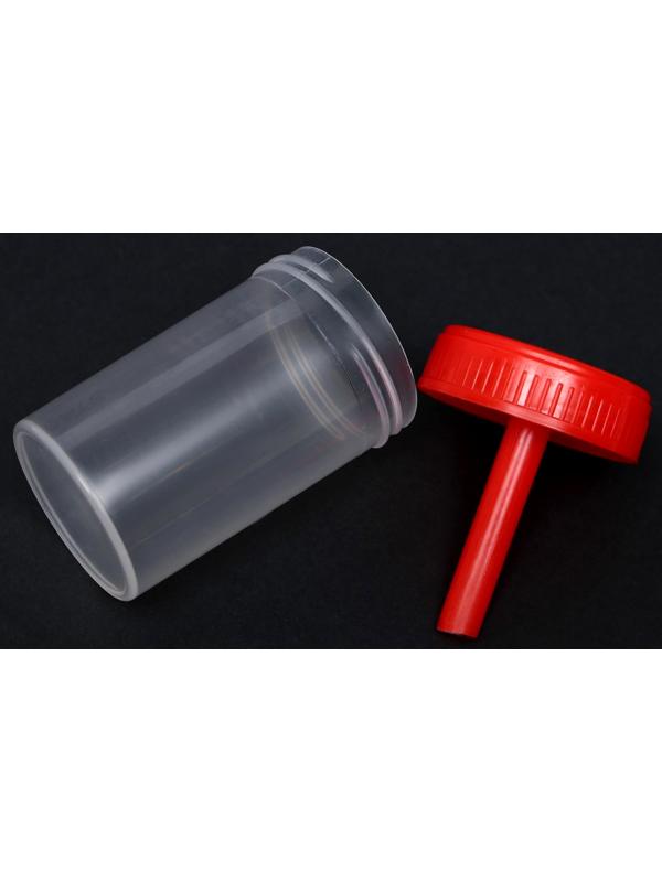 Контейнер со шпателем, стерильный, в индивидуальной упаковке, 60 мл * 10 шт.