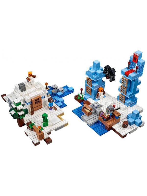 Конструктор«Ледяные шипы» 10621 (Minecraft 21131) / 460 деталей
