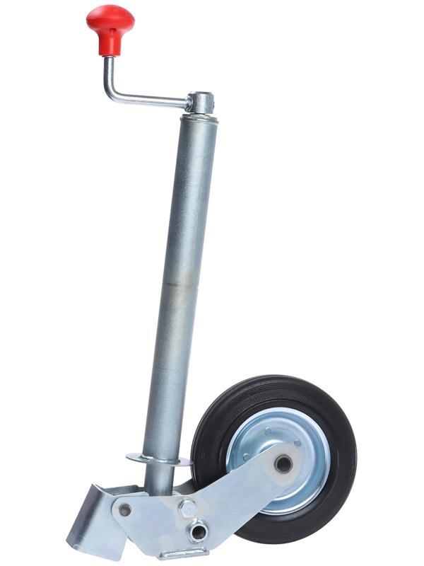 Опорное колесо прицепа, автоматическая блокировка, Ø 42 мм, нагрузка до 150 кг