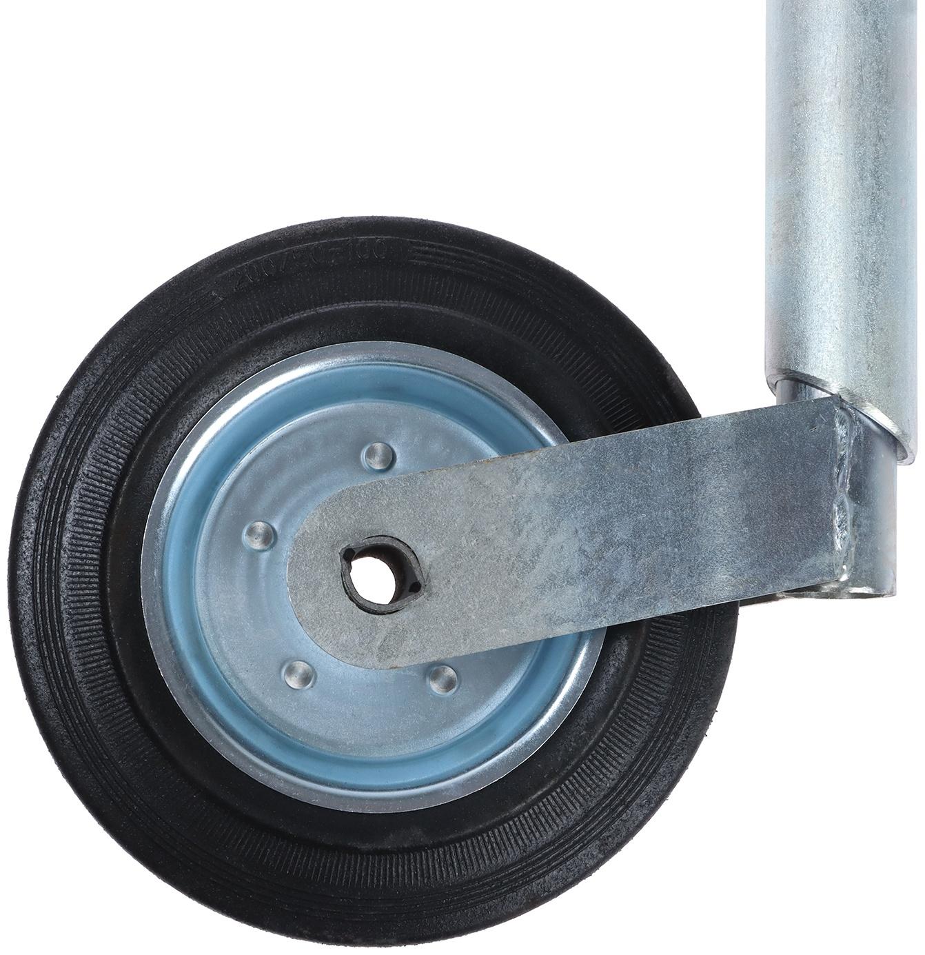 Опорное колесо прицепа, Ø 42 мм, нагрузка до 150 кг