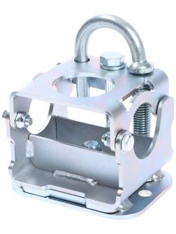 Хомут опорного колеса прицепа, поворотный, Ø 48 мм