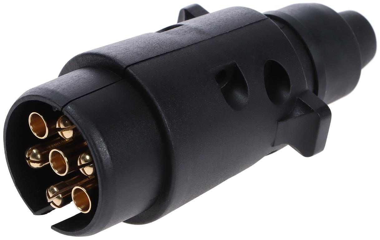 Вилка для прицепа, 7-контактная, 12 В