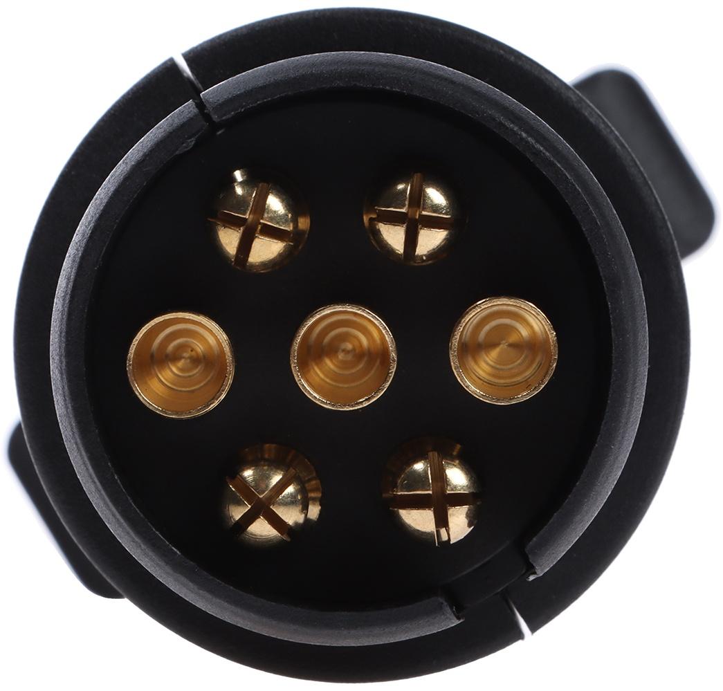 Вилка для прицепа, 7-контактная, 12 В