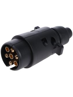 Вилка для прицепа, 7-контактная, 12 В