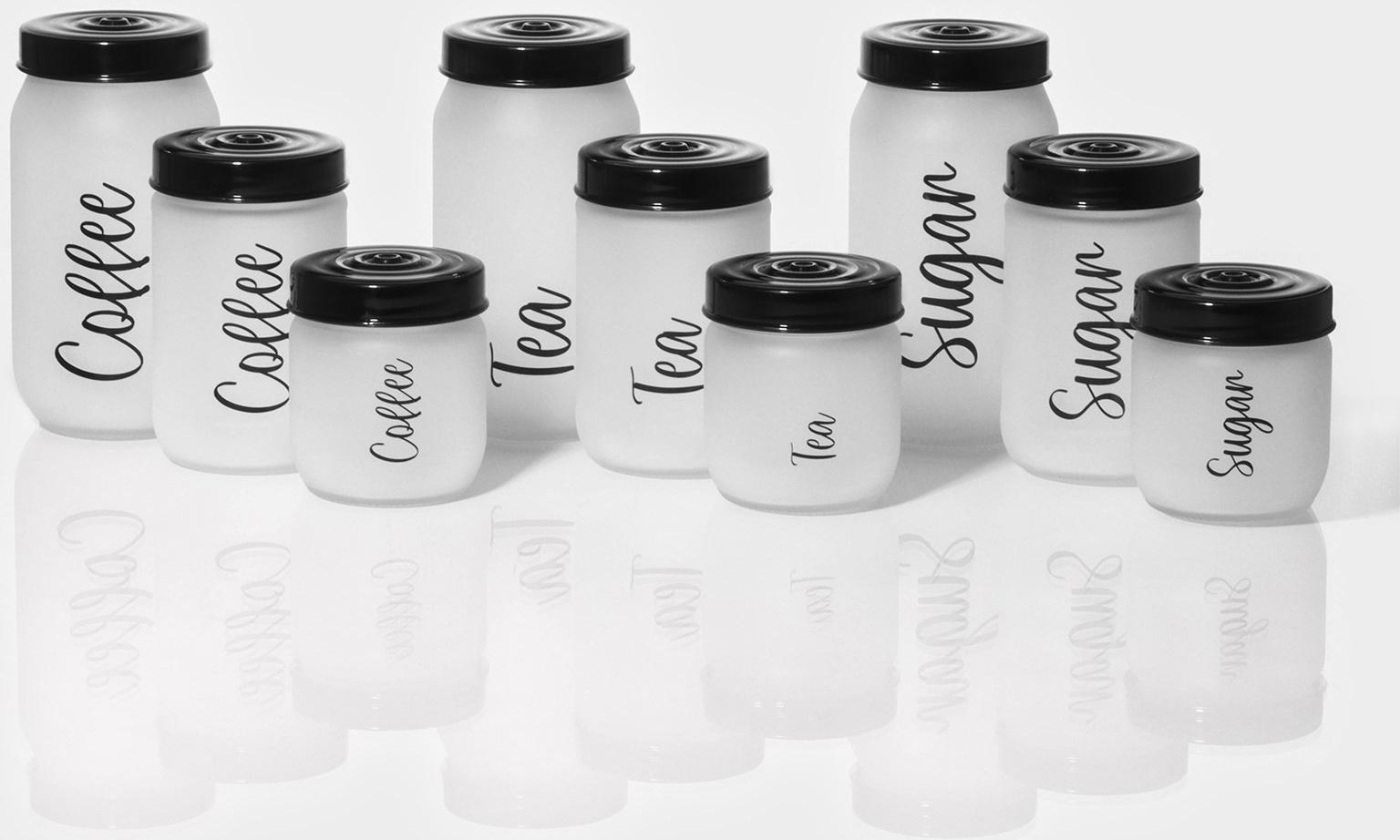 Банка стеклянная для сыпучих продуктов Herevin Coffee, 1 л