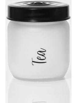 Банка стеклянная для сыпучих продуктов Herevin Tea, 425 мл