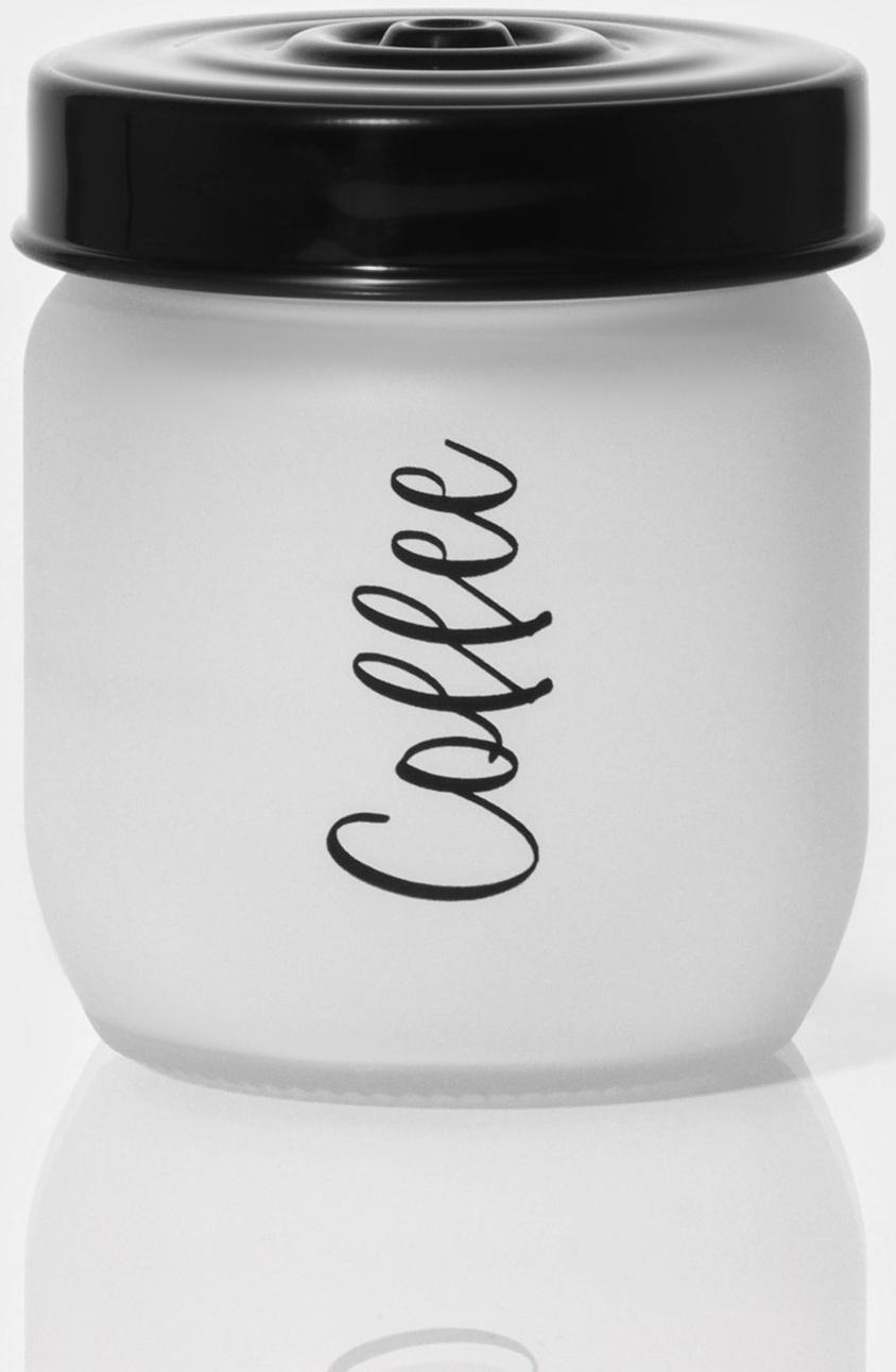 Банка стеклянная для сыпучих продуктов Herevin Coffee, 425 мл