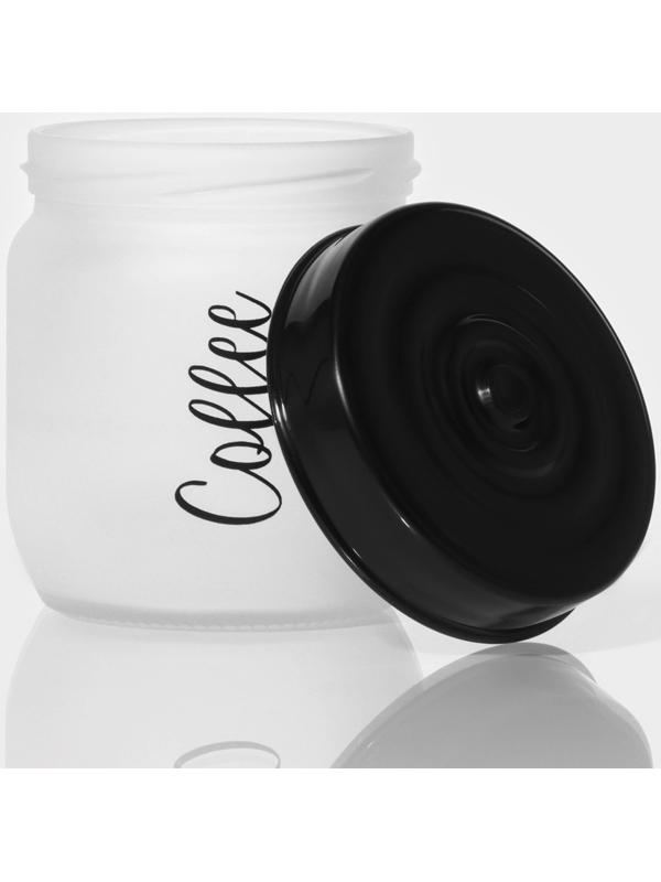Банка стеклянная для сыпучих продуктов Herevin Coffee, 425 мл