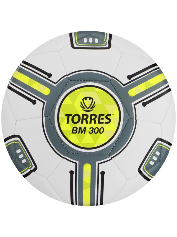 Мяч футбольный TORRES BM 300 F323655, TPU, машинная сшивка, 32 панели, р. 5